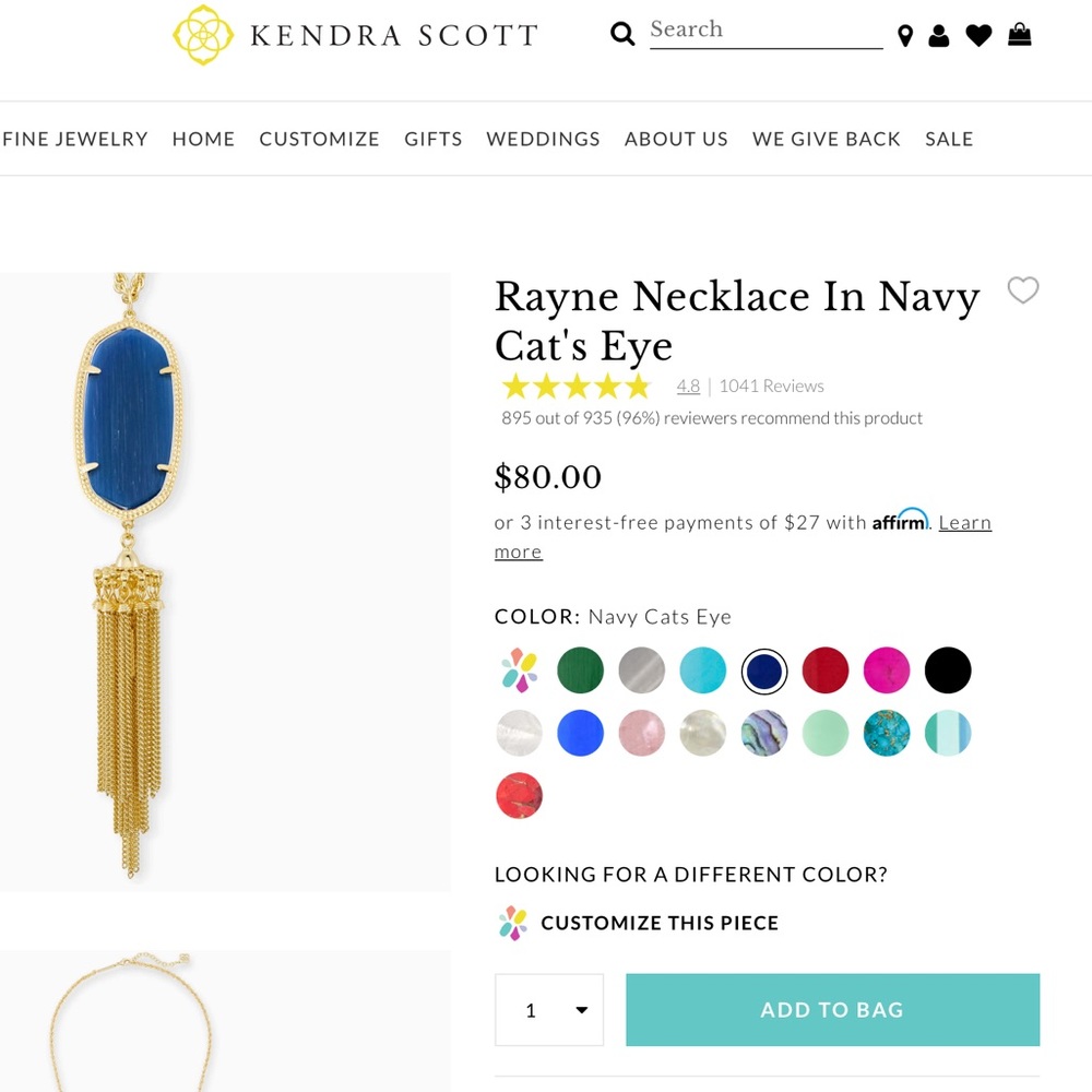 Kendra Scott: Rayne Necklace